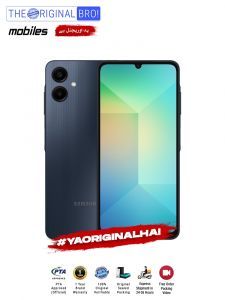 Samsung A06 - 4GB RAM - 128GB Storage - PTA Approved - 12 Months Warranty - Black - The Original Bro Mobiles - TOB28